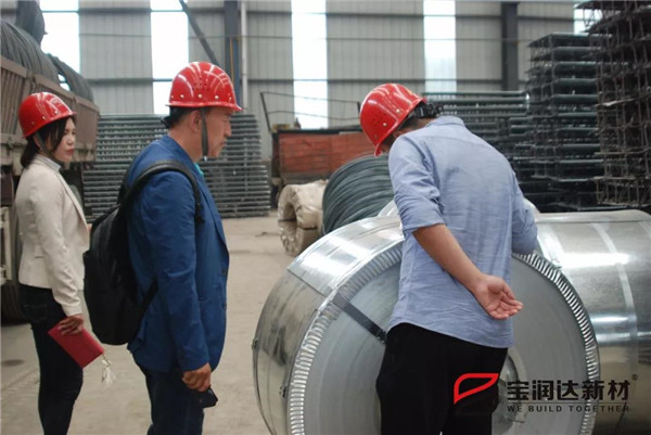 質(zhì)量保證，韓國客戶Shin再次訂購桁架樓承板8000米