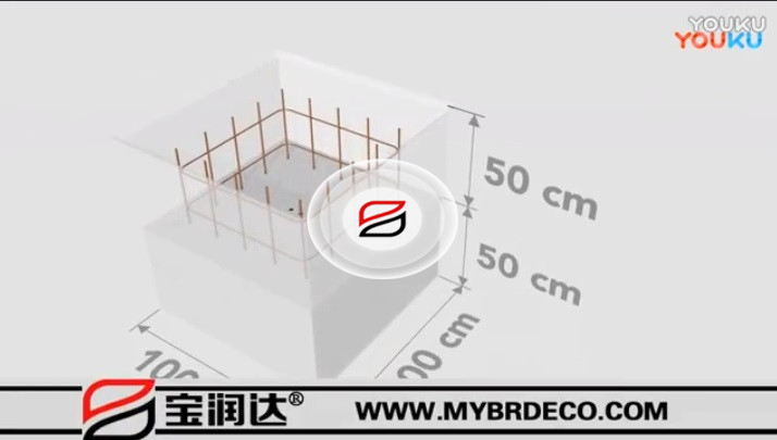 寶潤(rùn)達(dá)-廠房鋼結(jié)構(gòu)框架安裝搭建動(dòng)畫(huà)演示